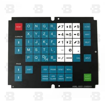 A98L-0001-0568#T KEY SHEET FOR OT FULL KEY FS-0T