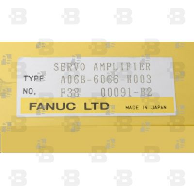 A06B-6066-H003 SOST. DA A06B-6090-H003 - AC SERVO UNIT C (EQ 6090)